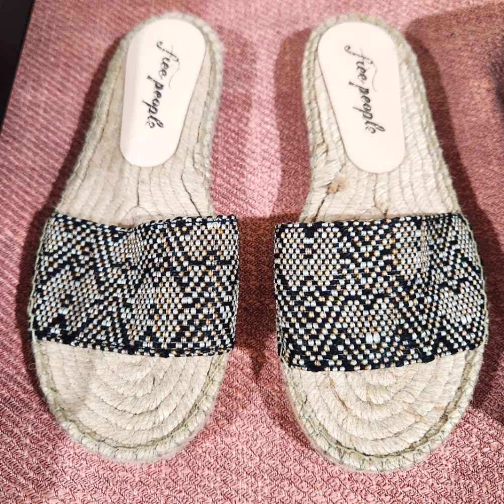 NWB Free People Beach Front Espadrille Sandals - Picture 2 of 7